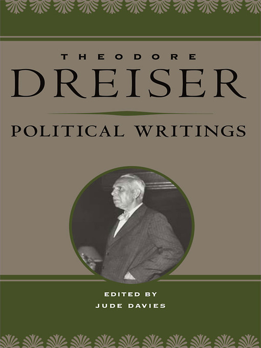 Title details for Political Writings by Theodore Dreiser - Available